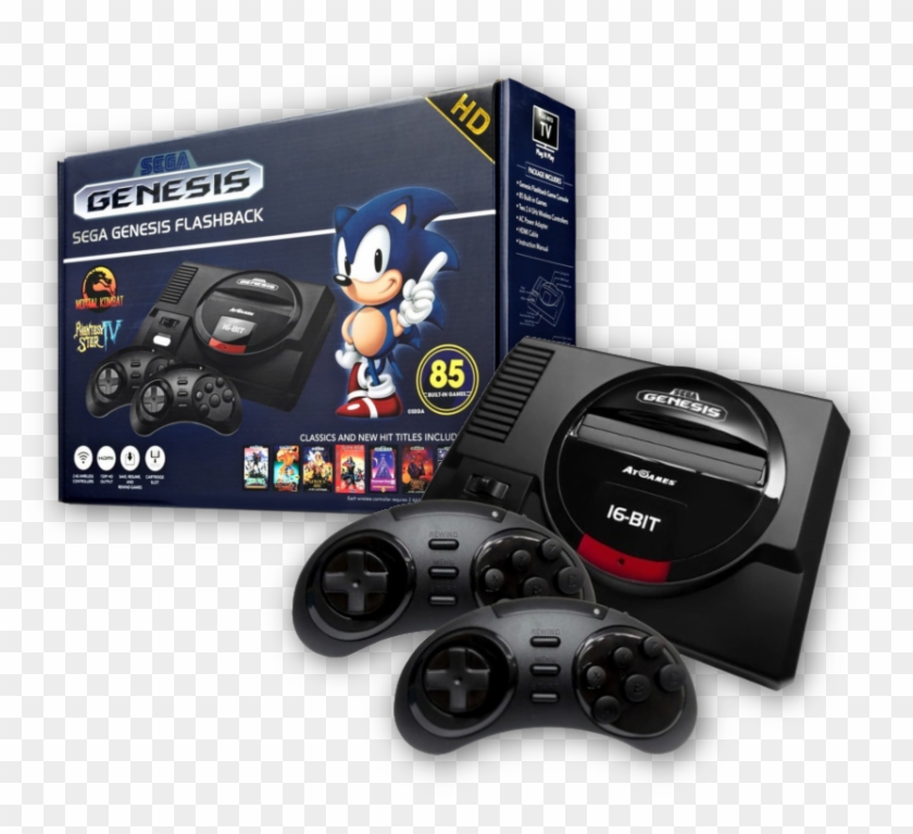 Sega Genesis Flashback Hd - Sega Genesis Classic Game Flashback Clipart