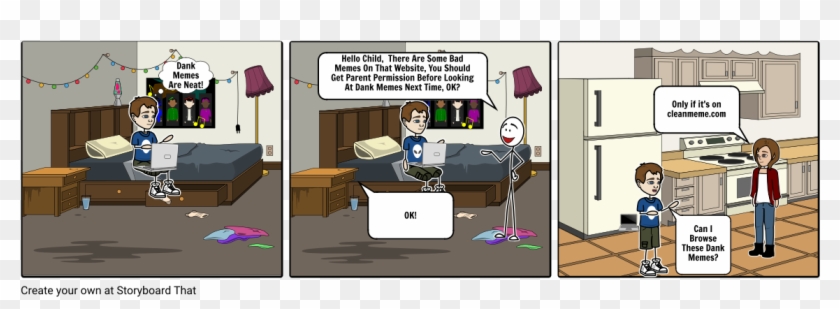 Mr Meme - Storyboard Meme Clipart