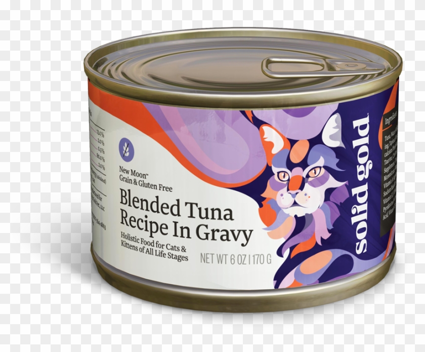 Solid Gold 6oz Blended Tuna - Cat Food Clipart #674152