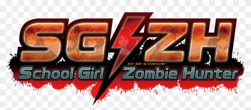 Aksys Games Is Proud To Announce That School Girl/zombie - School Girl Zombie Hunter Logo Clipart