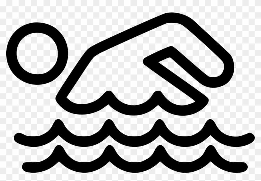 Png Of Someone Swimming - Drawing Of A Person Swimming Clipart #674310