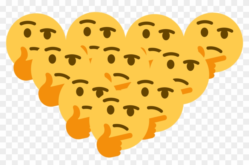 Dank Memes For Free Download On Mbtskoudsalg Thinking - Thonk Emoji's For Discord Clipart