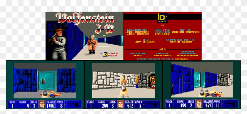 Msxghg5 - Wolfenstein 3d Clipart