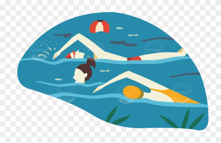 Swim - Swim Illustration Clipart #674413