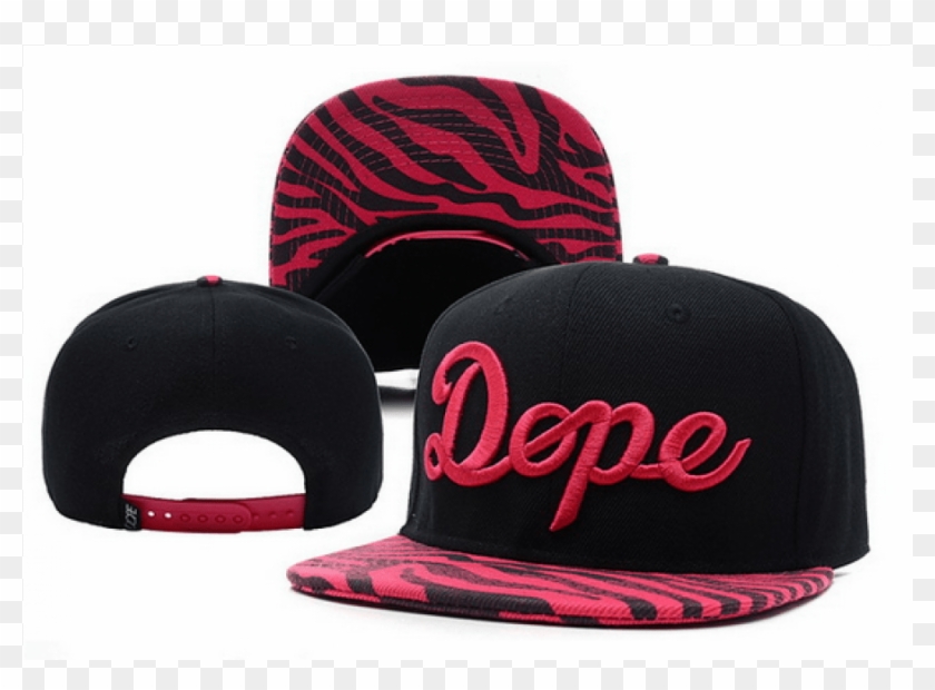 Dope Couture "script Tiger" Snapback Hats Collection - Dope Hip Hop Cap Clipart #674482