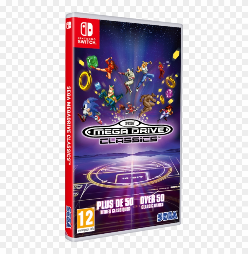 Sega Mega Drive Classics Collection Coming To Nintendo - Sega Genesis Classics Switch Box Art Clipart #674531