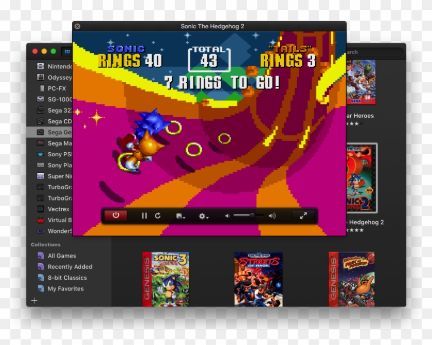 Street Of Rage 2 Sega Genesis Video Game , Png Download - Sonic The Hedgehog 3 Cover Clipart