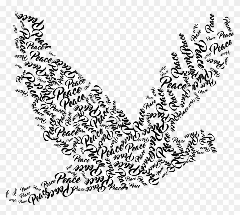 Good Politics Is At The Service Of Peace - Peace White Dove Png Clipart #674611