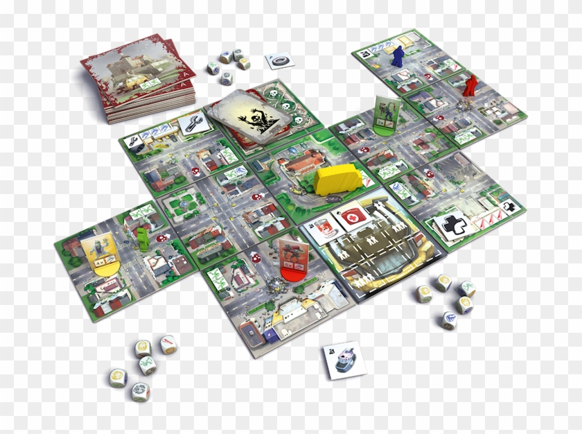 Zombie City Takes Place In Real-time, Speed Is Of The - Escape Zombie City Big Box Clipart