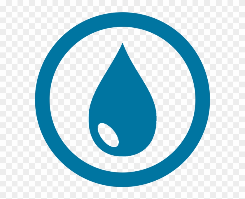 Water Icon New - Circle Clipart #674859