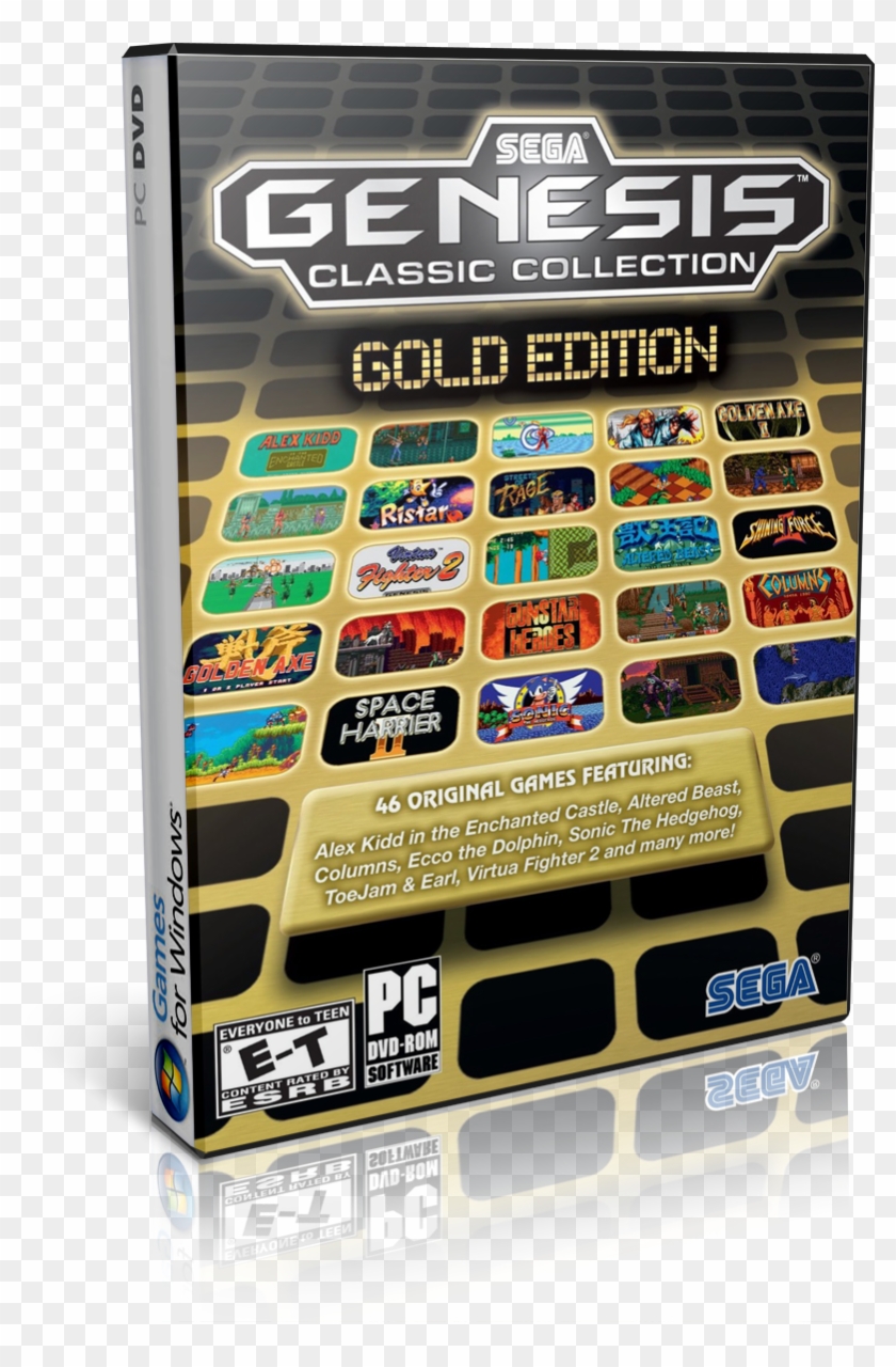 Sega Genesis Classic Collection Gold Edition Clipart #674861