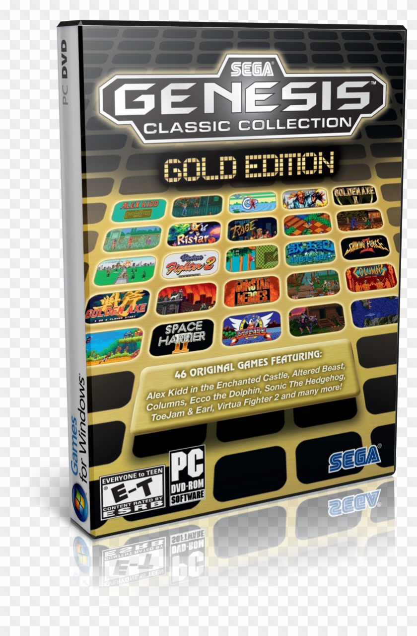 Sega Genesis Classic Collection Gold Edition Clipart