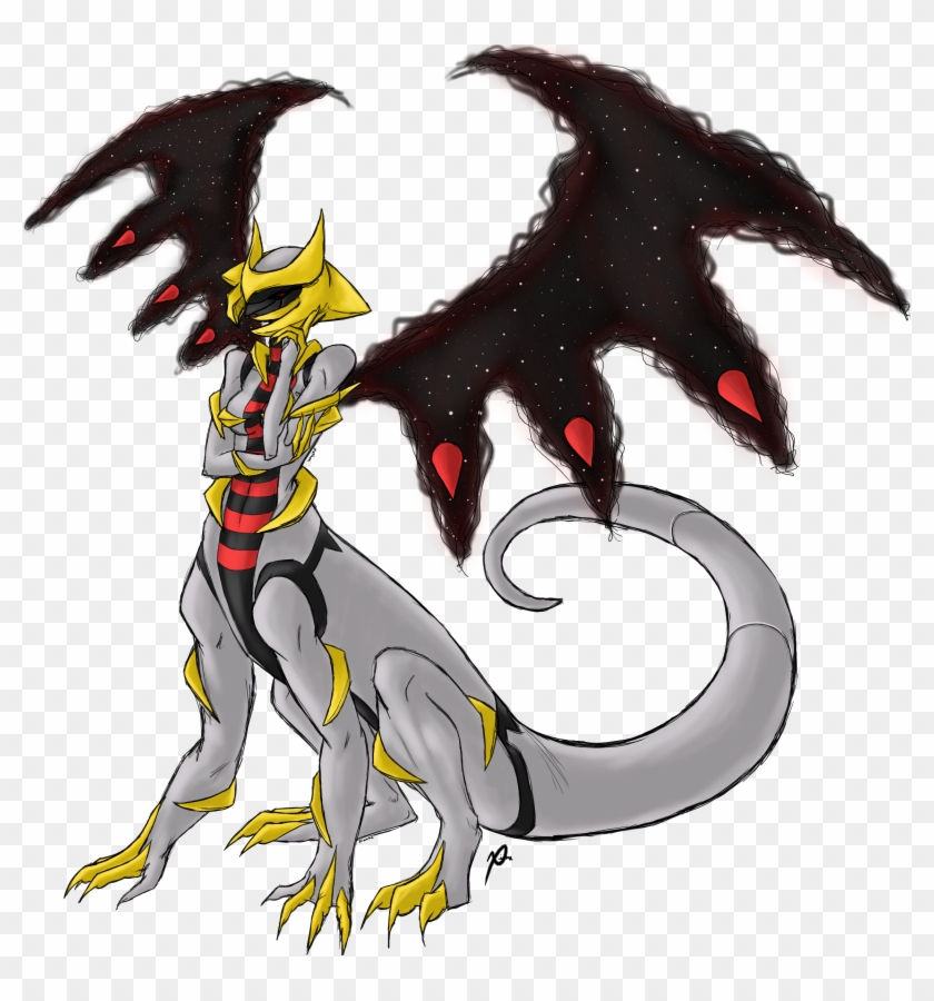 Female Giratina Pokemorph - Female Giratina Clipart