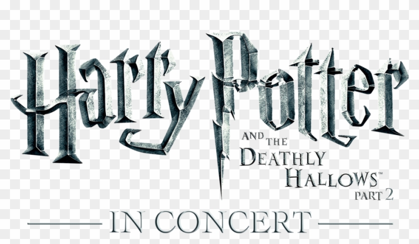 Hp8 Logo In Concert 300dpi Color - Harry Potter And The Deathly Hallows: Part Ii (2011) Clipart