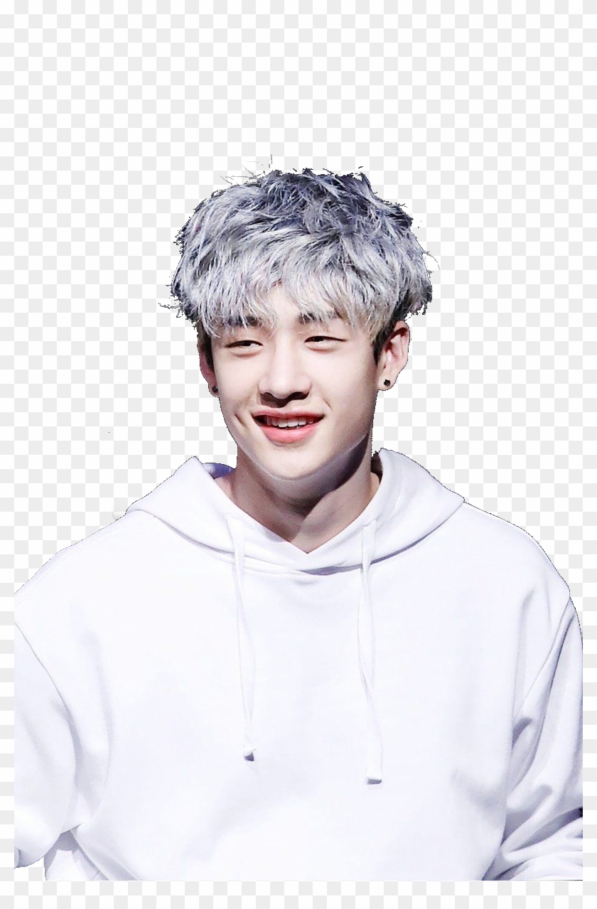 [bang Chan] - Bang Chan Pink Hair Clipart #675351