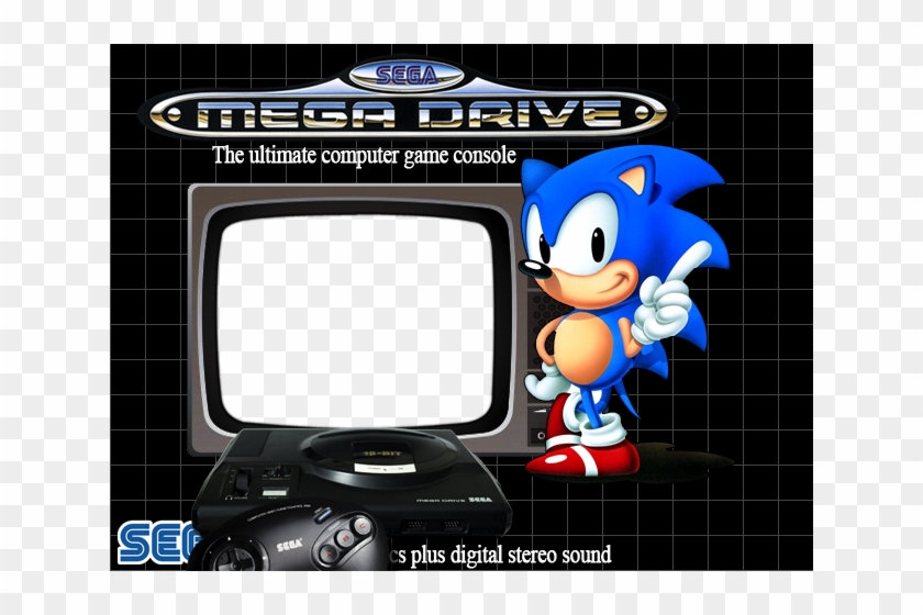 Layout Sega Megadrive Euro Hardcade Default Theme - Sega Mega Drive Background Clipart #675407
