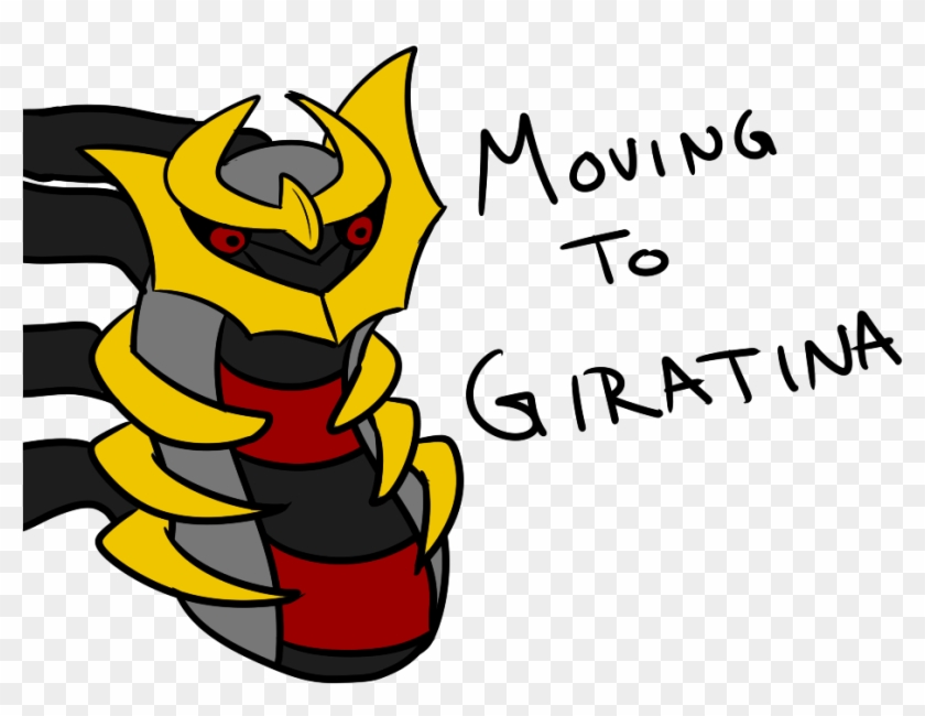 Moved To Giratina - Cartoon Clipart