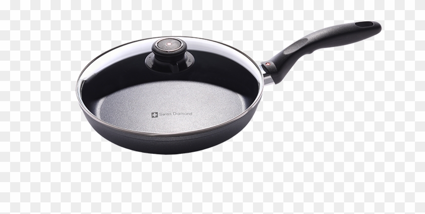 5" Nonstick Induction Fry Pan With Lid - Sauté Pan Clipart #675593