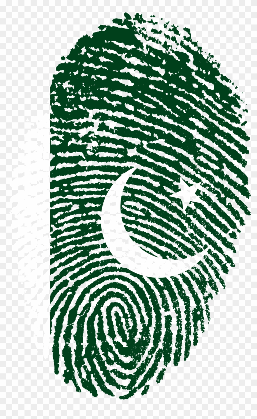 Make America Great Again To The Exclusion Of Muslims - Pakistan Fingerprint Clipart
