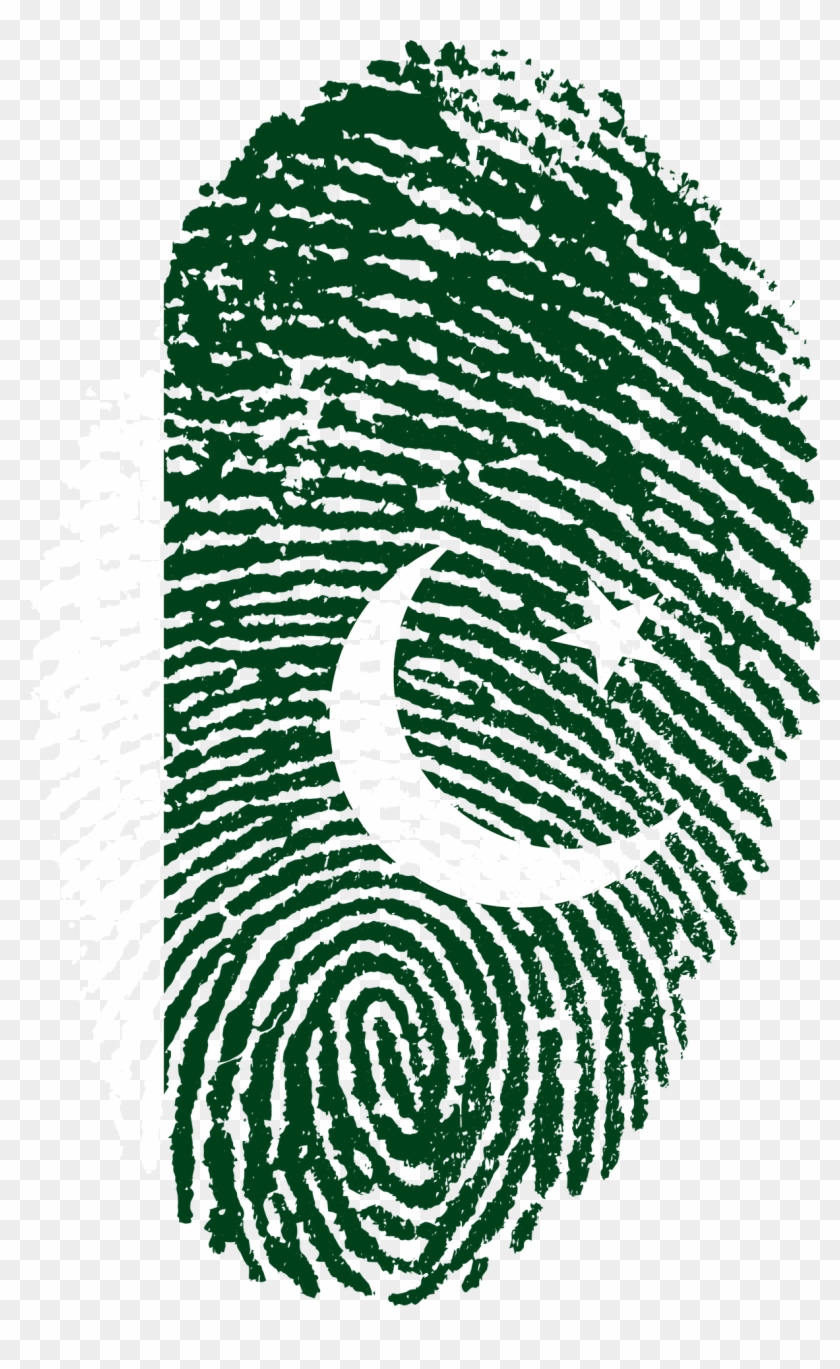 Make America Great Again To The Exclusion Of Muslims - Pakistan Fingerprint Clipart #675733