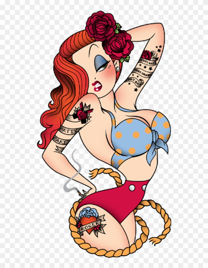 Pinup Pinupgirl Pinupstyle Pinups Tattooedgirl Tattoogi - Jessica Rabbit Tattoo Singer Clipart