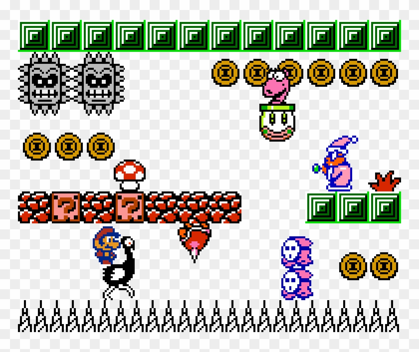 Nintendo Vea Que Es Posible Agregar Elementos De Mario - Cartoon Clipart