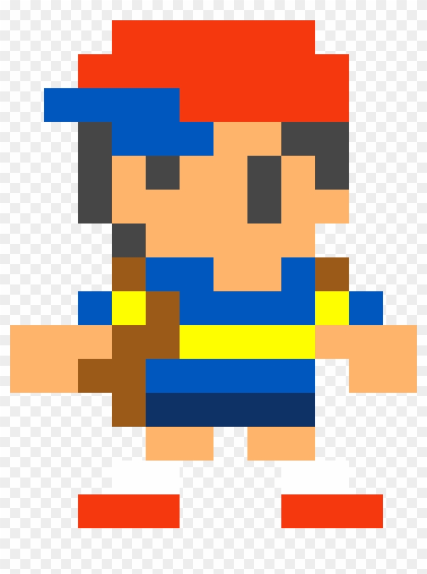 Mystery Mushroom Fantendo Nintendo - 8 Bit Ness Mario Maker Clipart