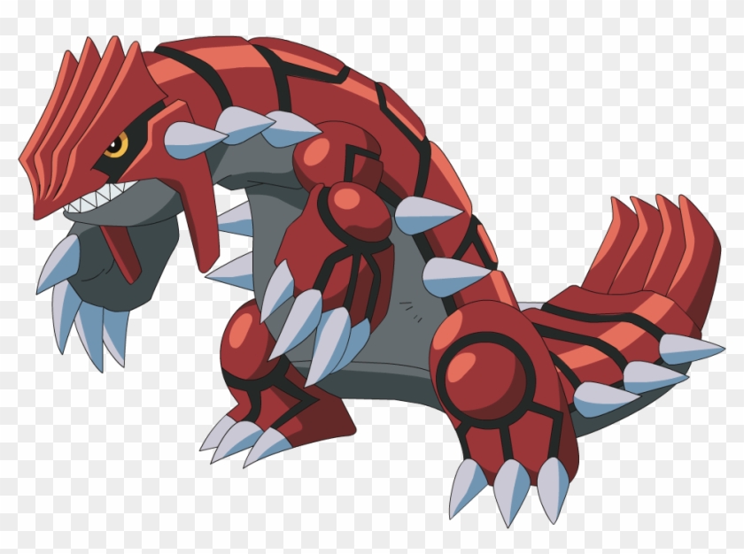 View Groudon , - Pokemon Go Red Dragon Clipart