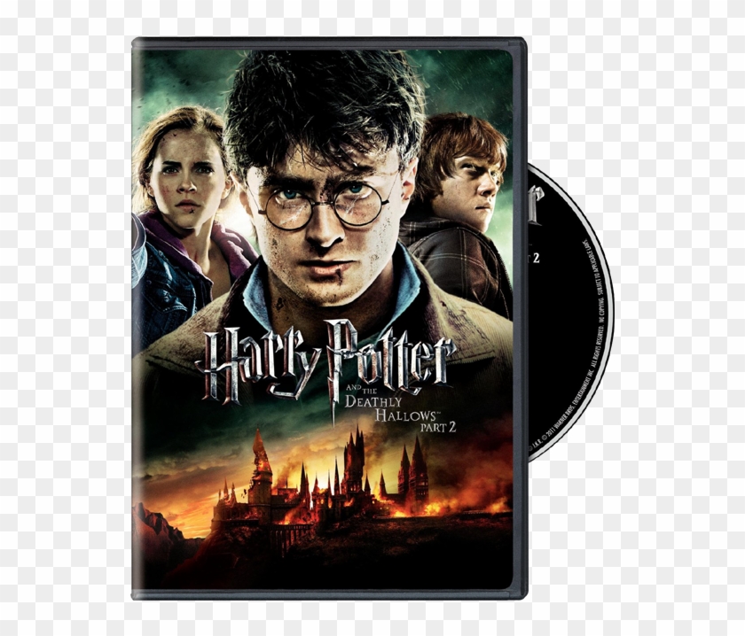 Harry Potter Deathly Hallows Part 2 Blu Ray - Harry Potter And Deathly Hallows Part 2 2011 Dvd Clipart