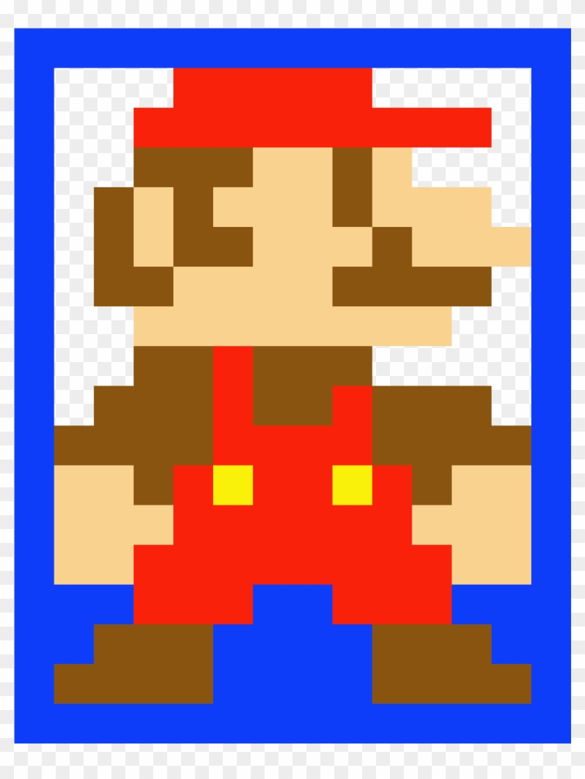 Super Mario Bros - Mario Bros En Minecraft Clipart