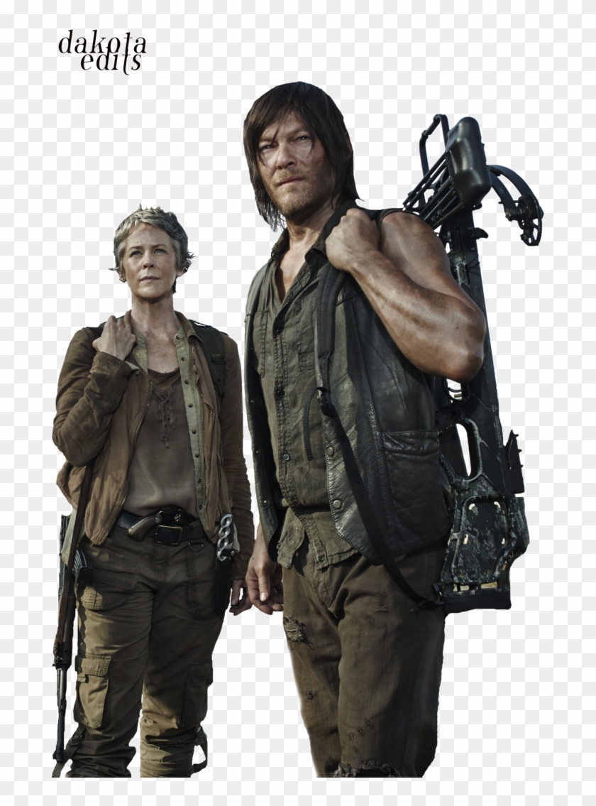 Png The Walking Dead - Walking Dead Daryl Y Carol Clipart #676702