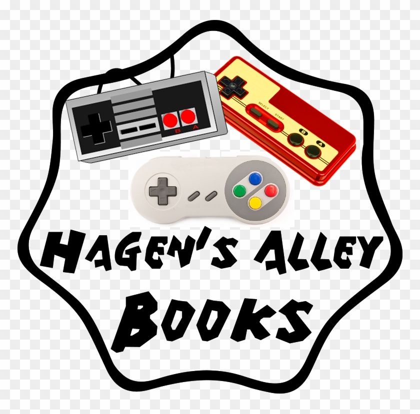 Hagen's Alley Book Store - Video Game Controller Clip Art - Png Download #676786