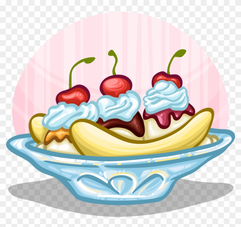 Banana Split - Banana Split Cartoon Png Clipart