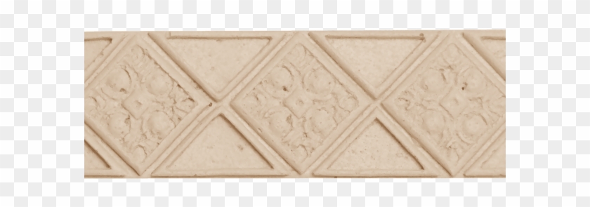 Sr-1207 Diamond Tile Border 12″ X 4″ - Floor Clipart