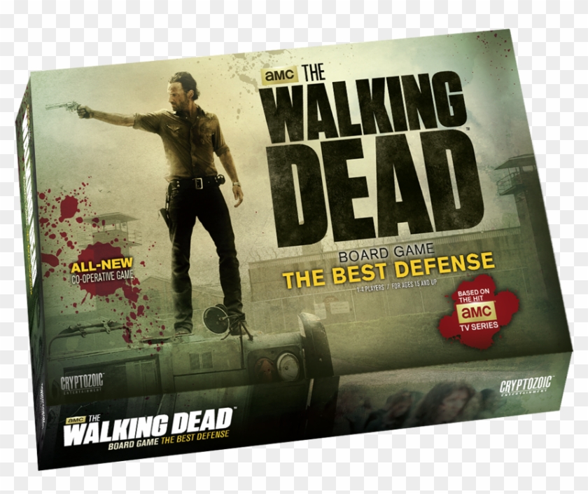 Key Features - Walking Dead Board Game Cryptozoic Clipart #677205