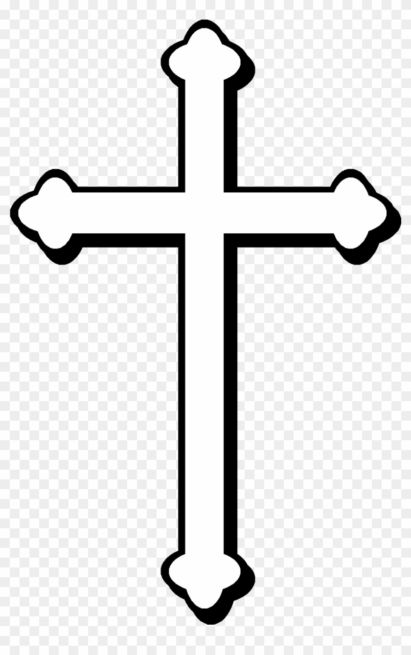 Christian Cross Png Images Free Download Clip Art Black - Catholic Cross Transparent Png #677407