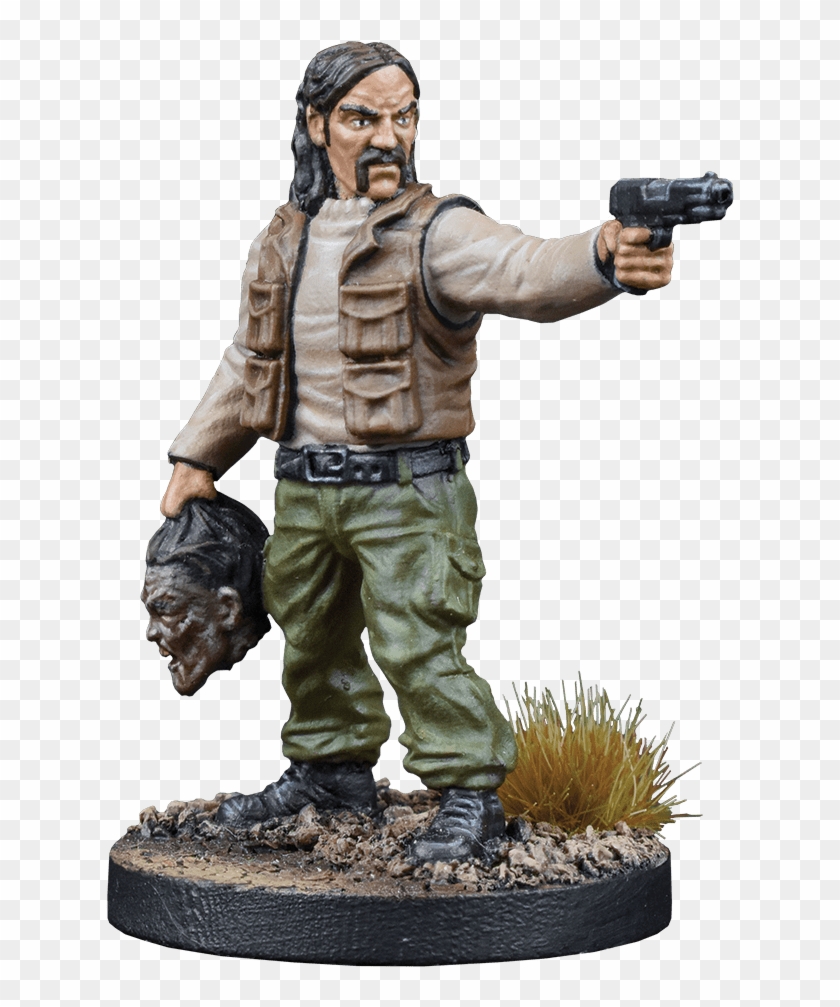 While The Scenery Is Great, This Set Also Comes With - Walking Dead Blake Miniature Clipart