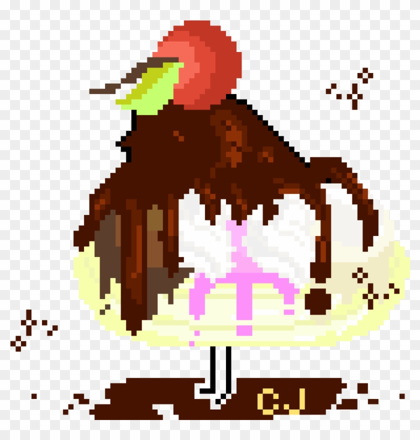 Banana Split - Illustration Clipart #678207