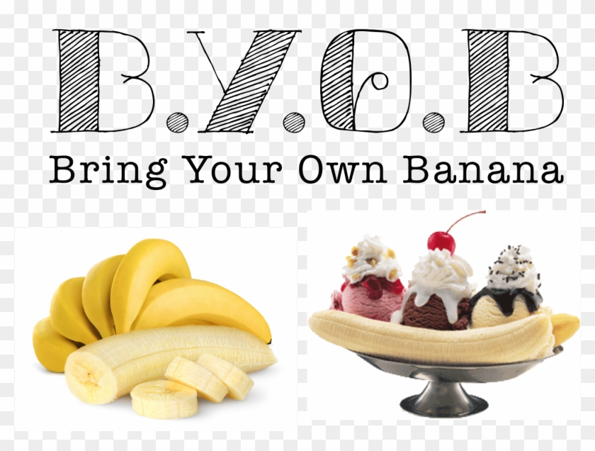 Fun Www - Banana Split Ice Cream Clipart