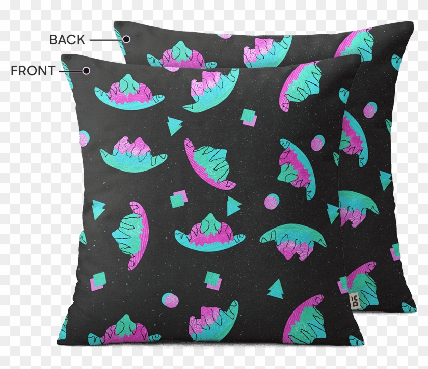 Dailyobjects Interstellar Banana Split 12" Cushion - Cushion Clipart #678499