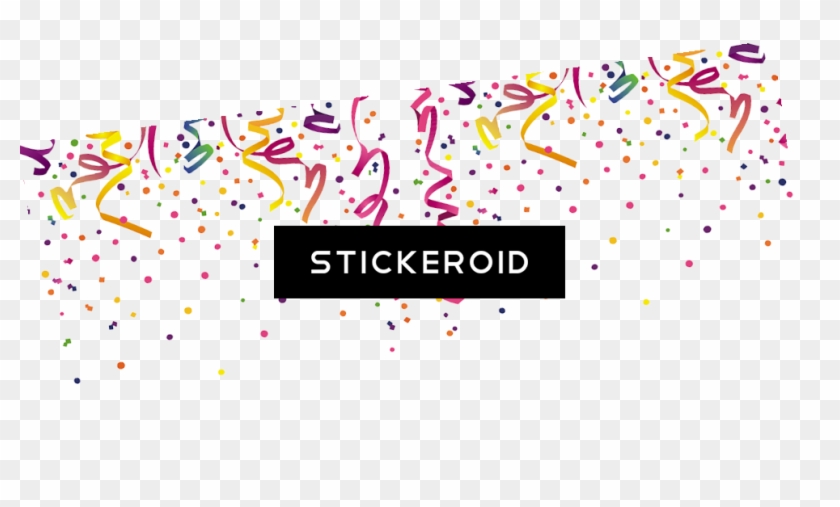 Birthday Confetti Background , Png Download Clipart #678522