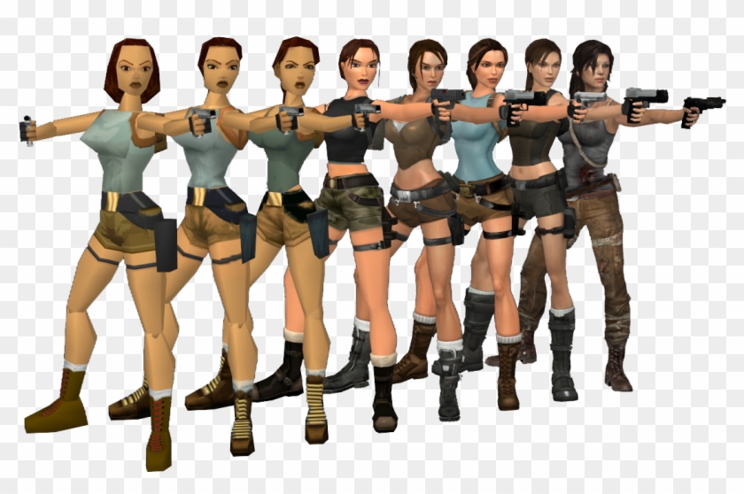 Imgur Mirror - Tomb Raider Then And Now Clipart