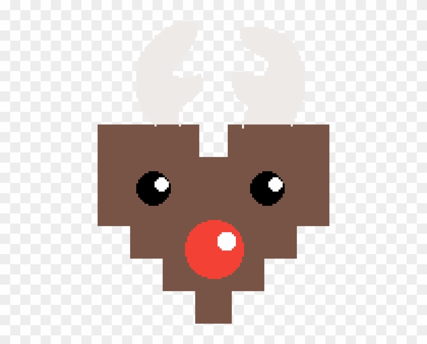 Pixilart Rudolph Logo - 8 Bit Love Gif Clipart