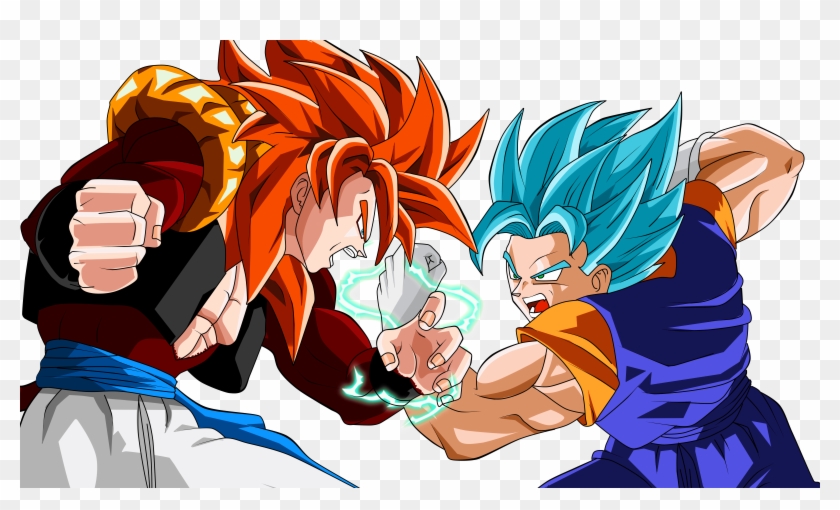 View Samegoogleiqdbsaucenao 1490607565752 , - Gogeta Vs Vegito Clipart