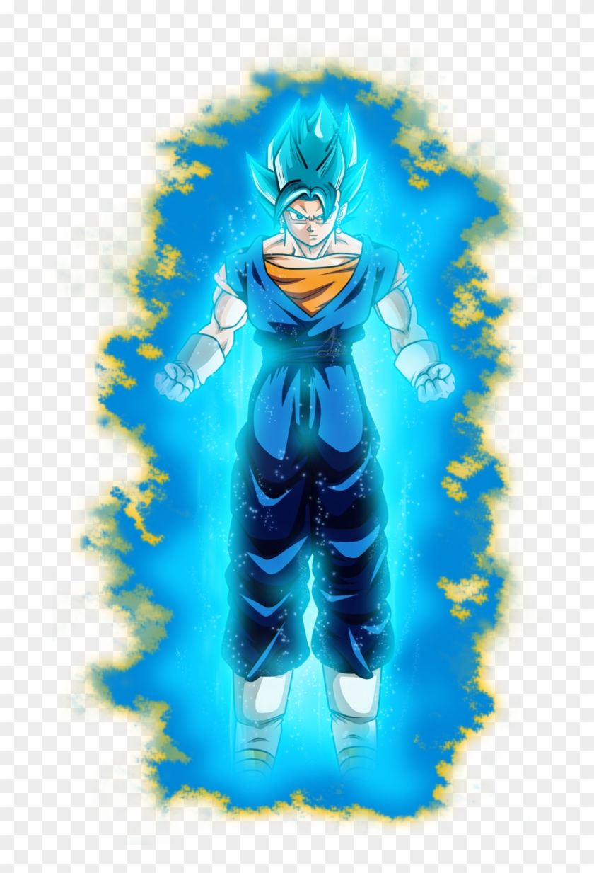 Pin By Stephen Freeze On Super Sayin Awesome - Vegito Blue Clipart #678895