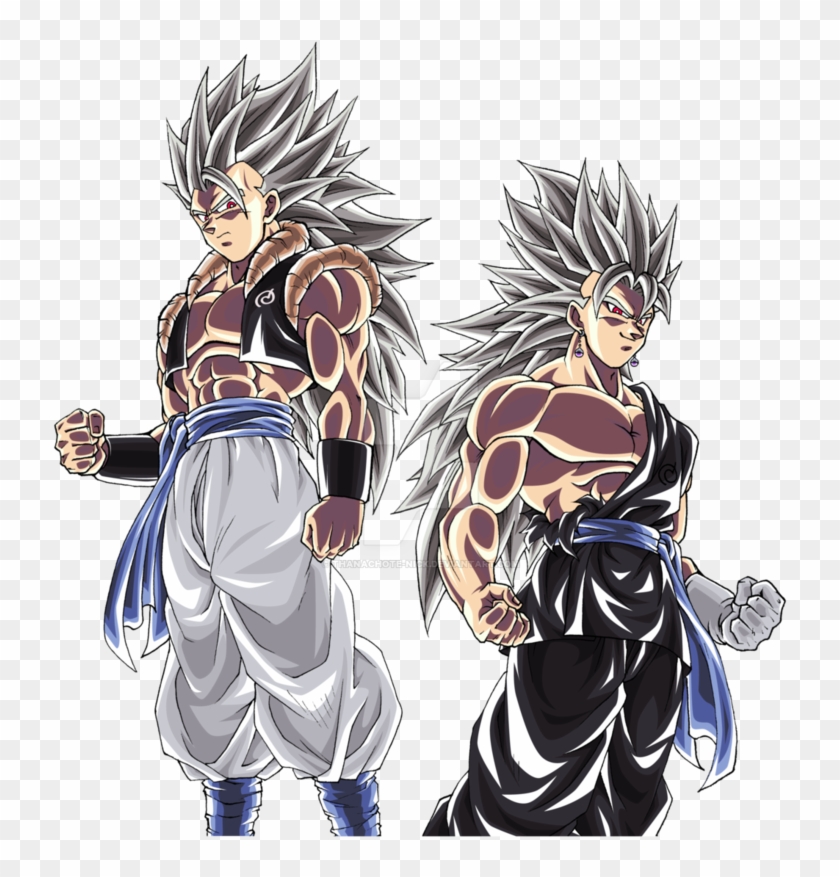Gogeta Ussg And Vegito Ussg - Vegito And Gogeta Transparent Clipart #678965