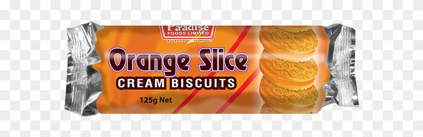 Orange Slice Cream 125g - Sandwich Cookies Clipart #678969
