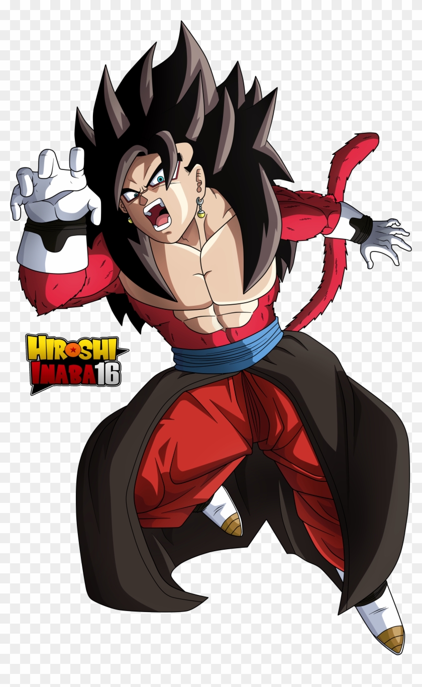 Vegito - Vegetto Xeno Ssj 4 Clipart