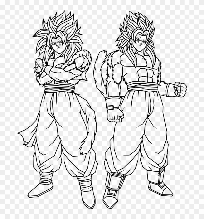 Vegito Coloring Pages Vegito Blue Coloring Pages Master - Vegito Ssj4 Coloring Pages Clipart