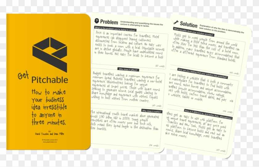 Pitch Book Tear Out Copy - Sign Clipart